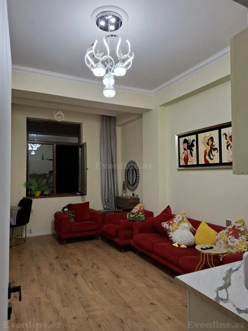 Satılır 2 otaqlı Mənzil Yeni tikili 53 m² Nəsimi r. - şəkil 14