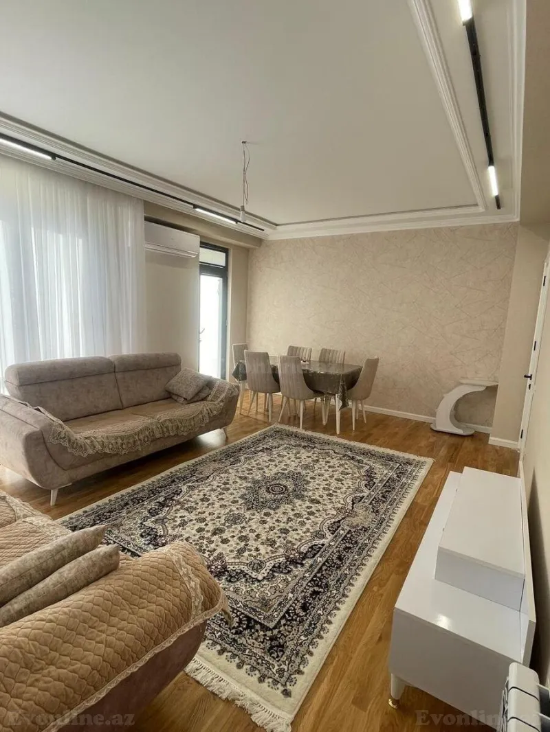 Satılır 4 otaqlı Mənzil Yeni tikili 127 m² Memar Əcəmi m. - şəkil 3