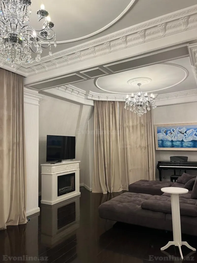 Kirayə verilir 3 otaqlı Mənzil Yeni tikili 120 m² Xətai r. - şəkil 2