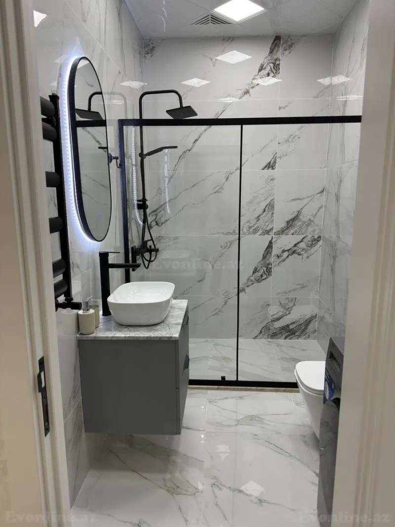 Kirayə verilir 3 otaqlı Mənzil Yeni tikili 98 m² Xətai m. - şəkil 11