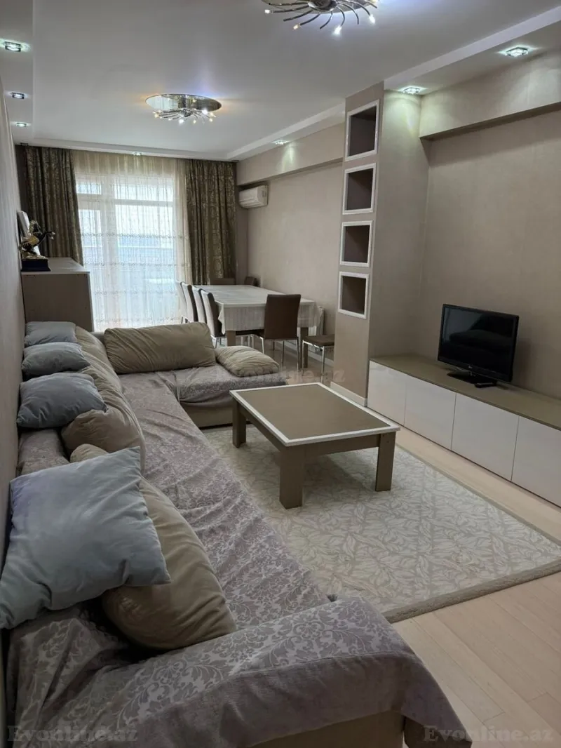 Kirayə verilir 3 otaqlı Mənzil Yeni tikili 135 m² Nəriman Nərimanov m.