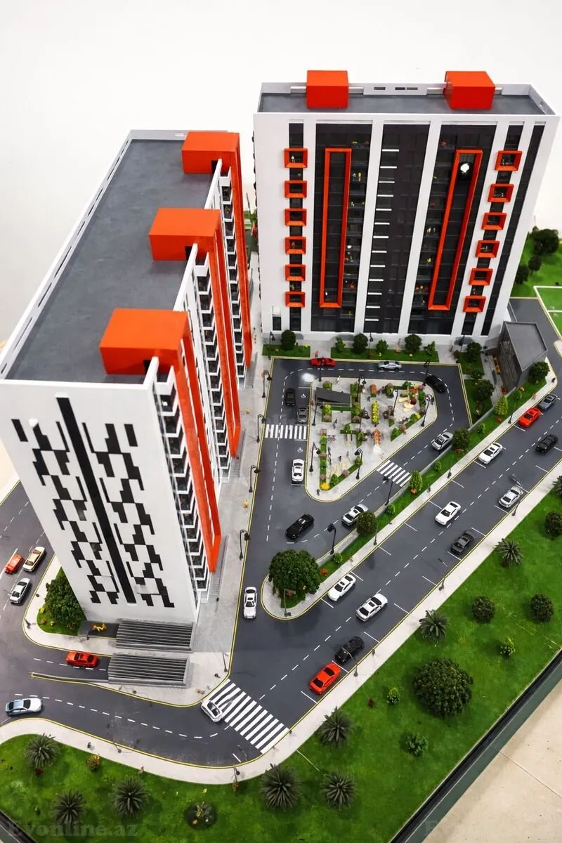 Satılır 2 otaqlı Mənzil Yeni tikili 83 m² Həzi Aslanov m. - şəkil 7