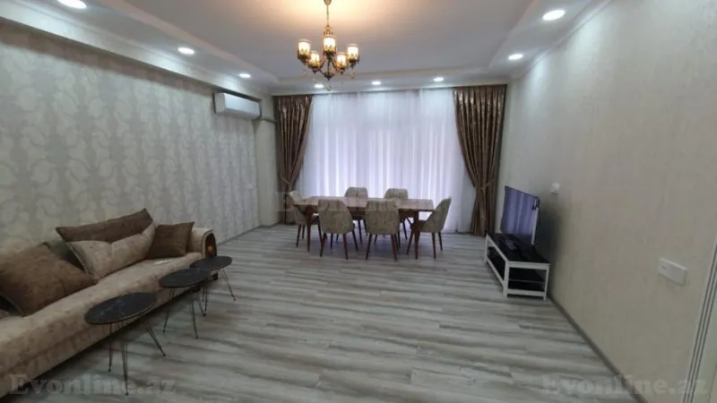 Kirayə verilir 2 otaqlı Mənzil Yeni tikili 108 m² 8 Noyabr m. - şəkil 2