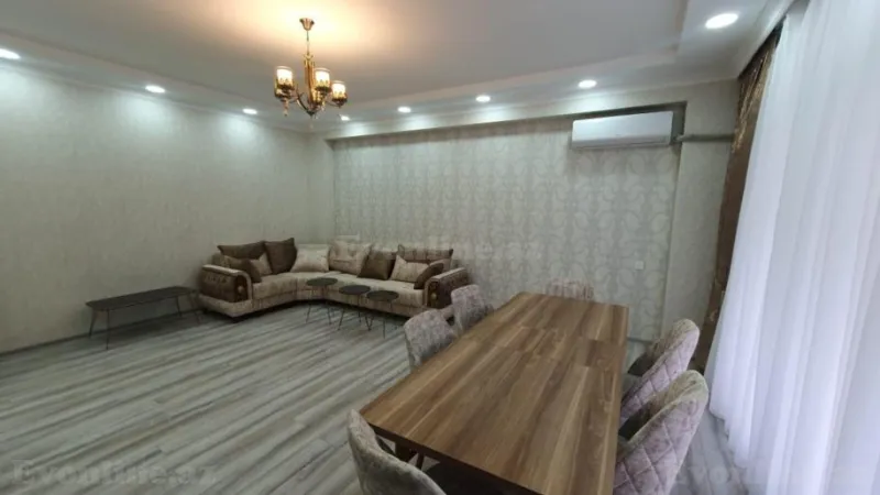 Kirayə verilir 2 otaqlı Mənzil Yeni tikili 108 m² 8 Noyabr m. - şəkil 3
