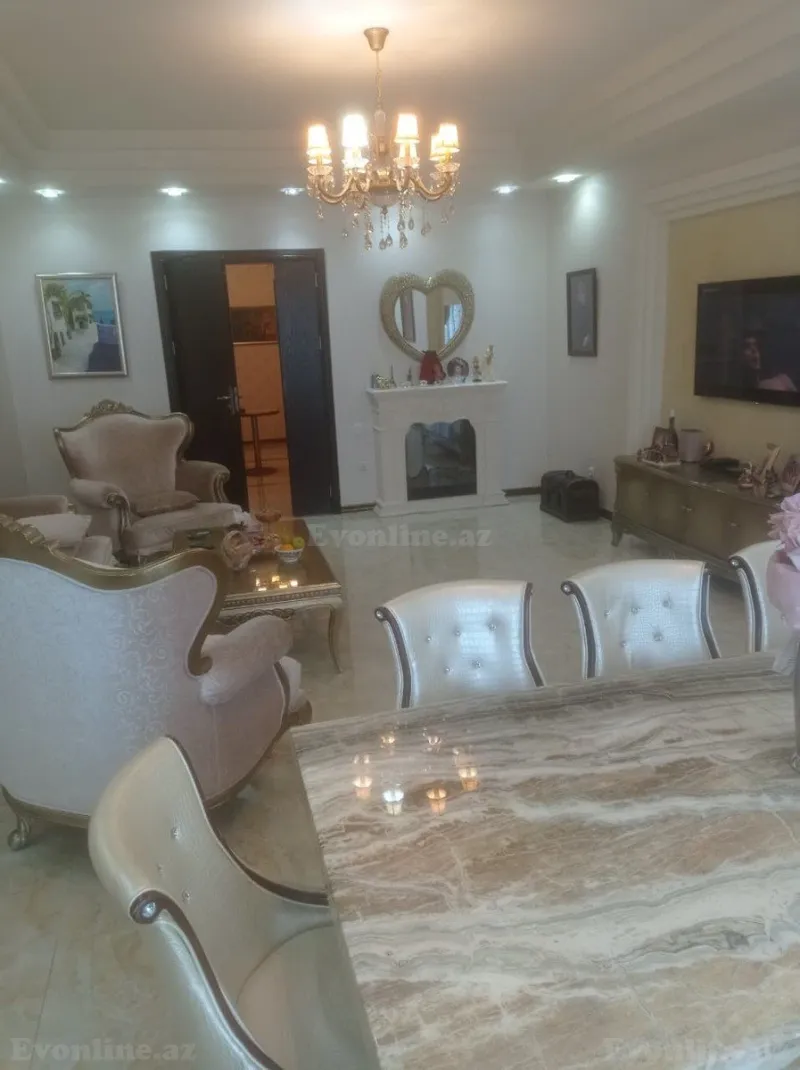 Satılır 4 otaqlı Mənzil Yeni tikili 180 m² Elmlər Akademiyası m. - şəkil 3