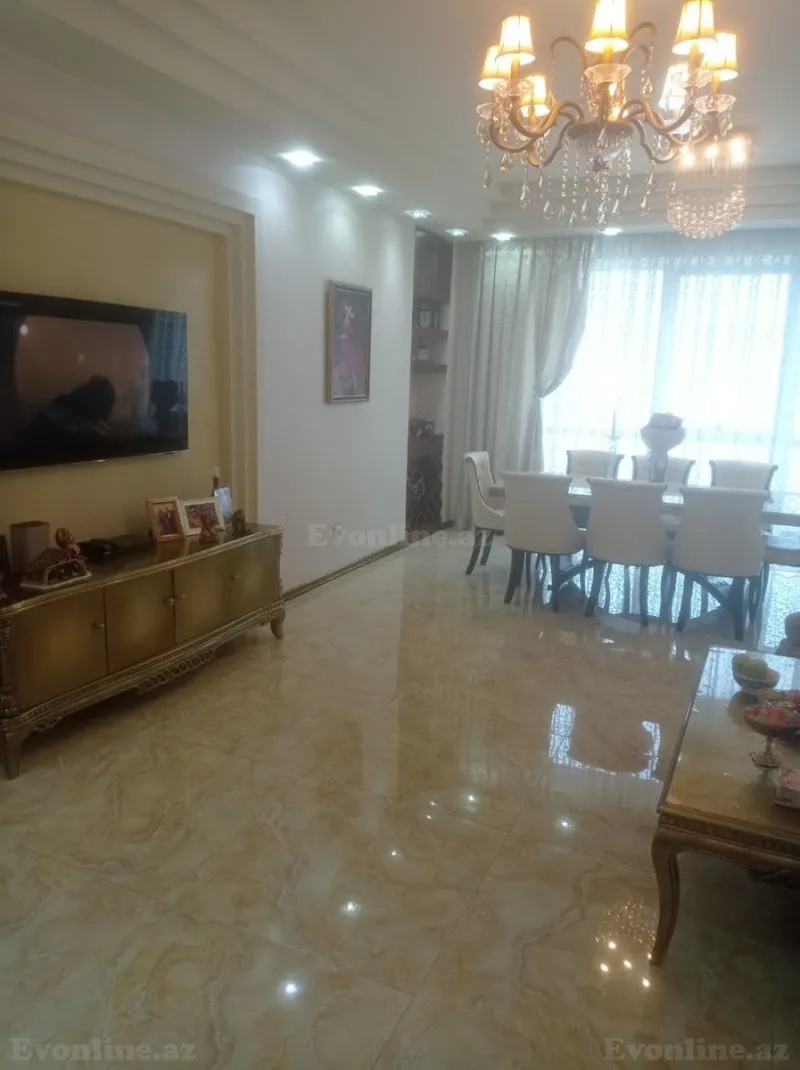 Satılır 4 otaqlı Mənzil Yeni tikili 180 m² Elmlər Akademiyası m. - şəkil 4