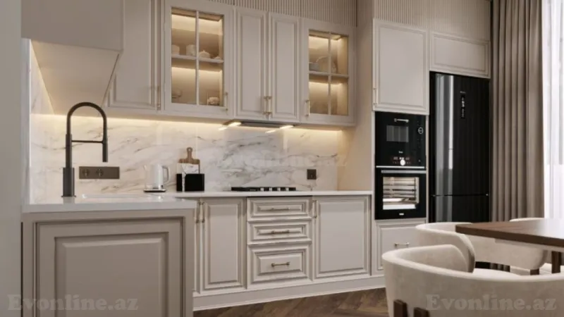 Satılır 3 otaqlı Mənzil Yeni tikili 125 m² İnşaatçılar m. - şəkil 26