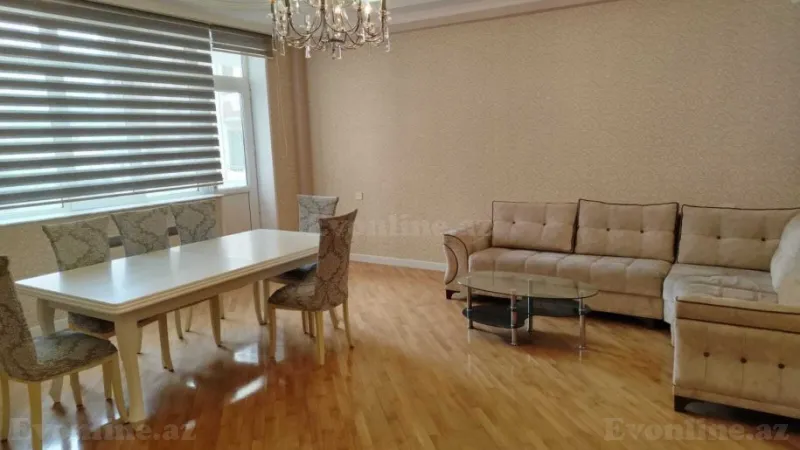 Kirayə verilir 4 otaqlı Mənzil Yeni tikili 160 m² Nərimanov r. - şəkil 2