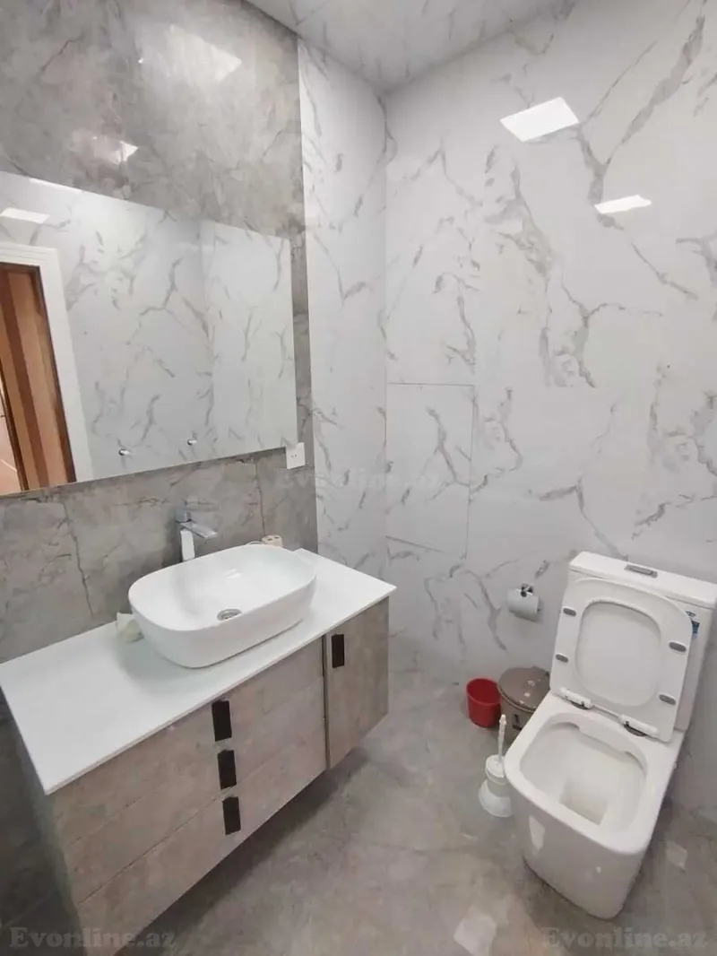 Kirayə verilir 4 otaqlı Mənzil Yeni tikili 160 m² Nərimanov r. - şəkil 15