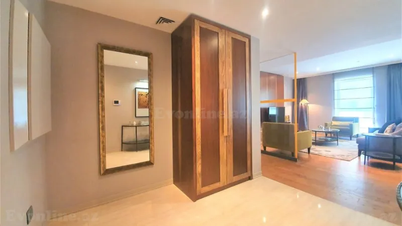 Kirayə verilir 2 otaqlı Mənzil Yeni tikili 120 m² Səbail r. - şəkil 6