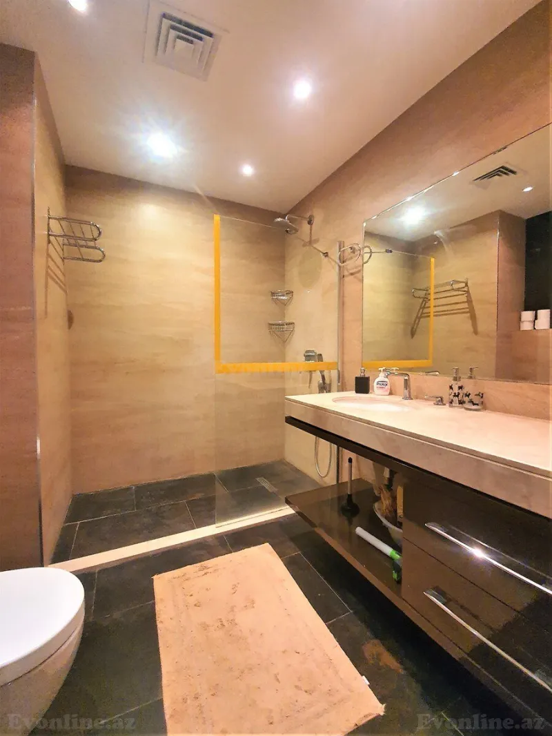 Kirayə verilir 2 otaqlı Mənzil Yeni tikili 120 m² Səbail r. - şəkil 10