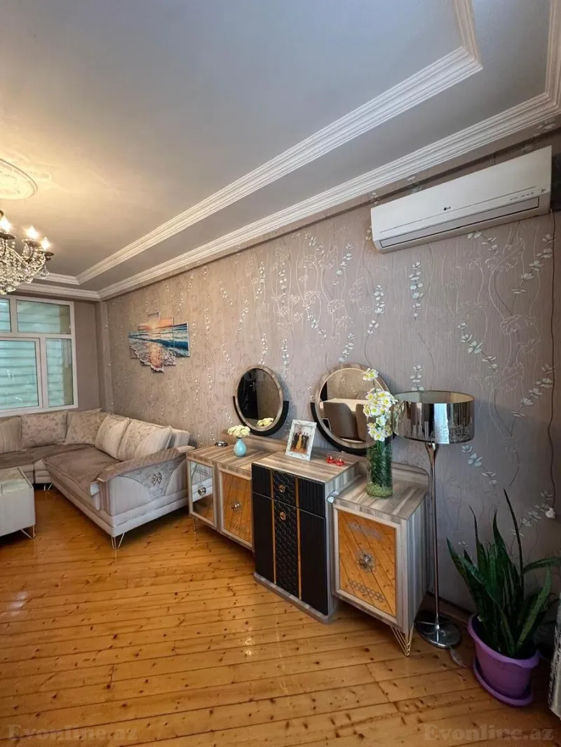 Satılır 3 otaqlı Mənzil Yeni tikili 91 m² Sabunçu r. - şəkil 2