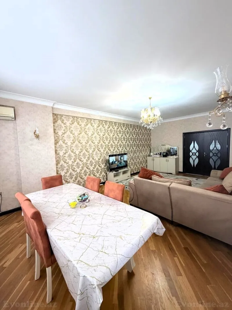 Satılır 2 otaqlı Mənzil Yeni tikili 105 m² Nəriman Nərimanov m. - şəkil 2