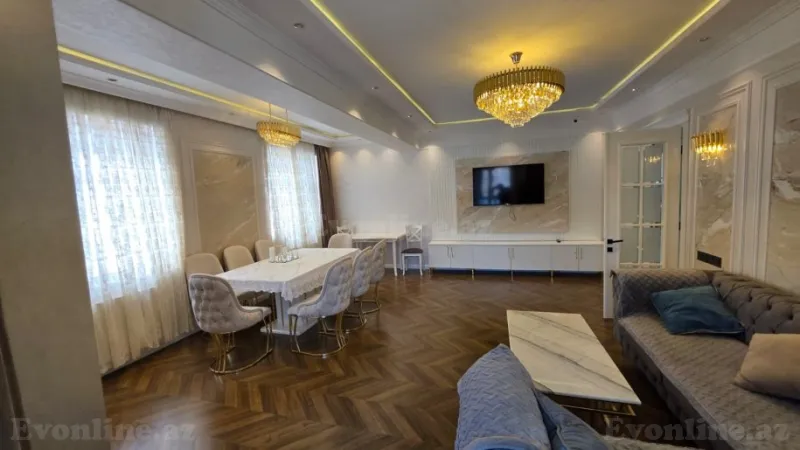 Satılır 3 otaqlı Mənzil Yeni tikili 128 m² Xətai r.