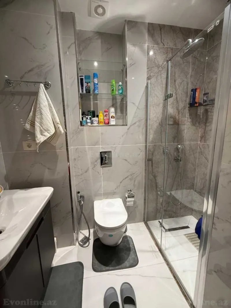 Satılır 2 otaqlı Mənzil Yeni tikili 45 m² Yasamal r. - şəkil 3