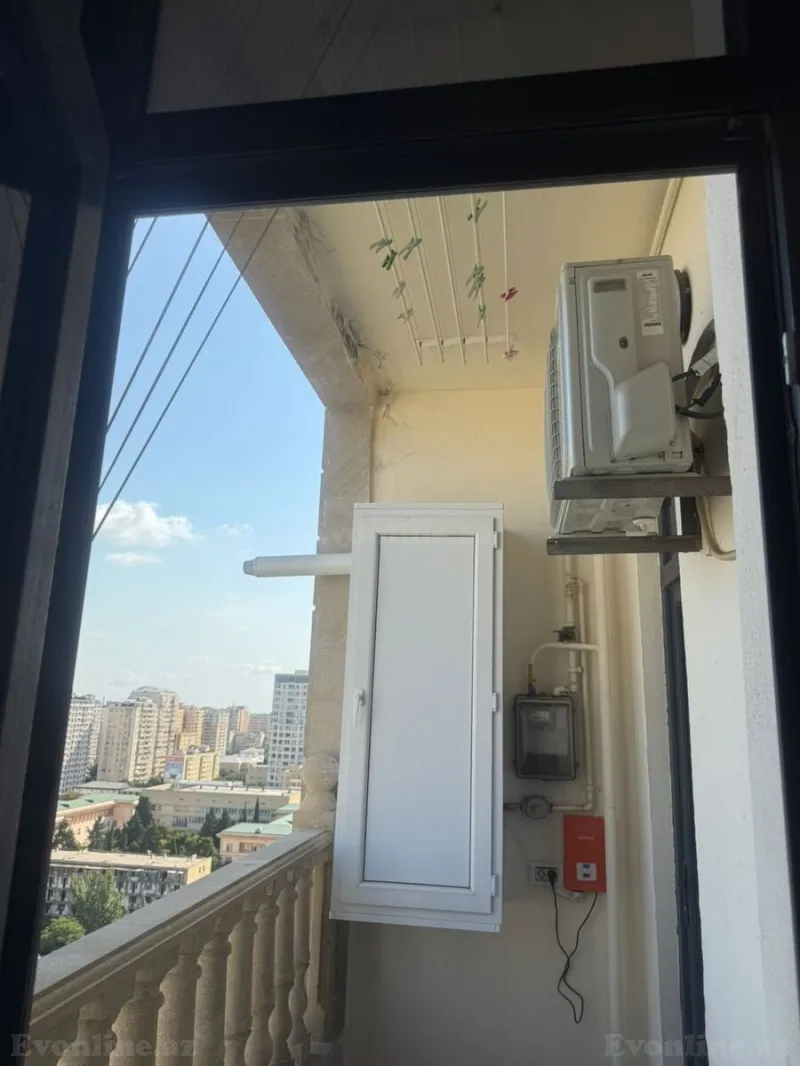 Kirayə verilir 3 otaqlı Mənzil Yeni tikili 137 m² Nəsimi r. - şəkil 14