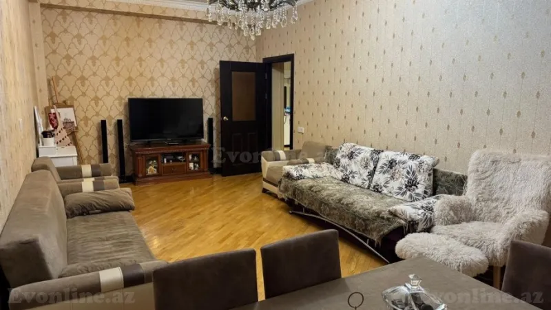 Kirayə verilir 3 otaqlı Mənzil Yeni tikili 110 m² 8 Noyabr m. - şəkil 2