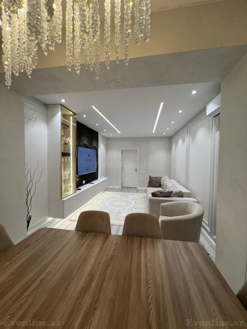 Satılır 3 otaqlı Mənzil Yeni tikili 80 m² Gənclik m. - şəkil 2