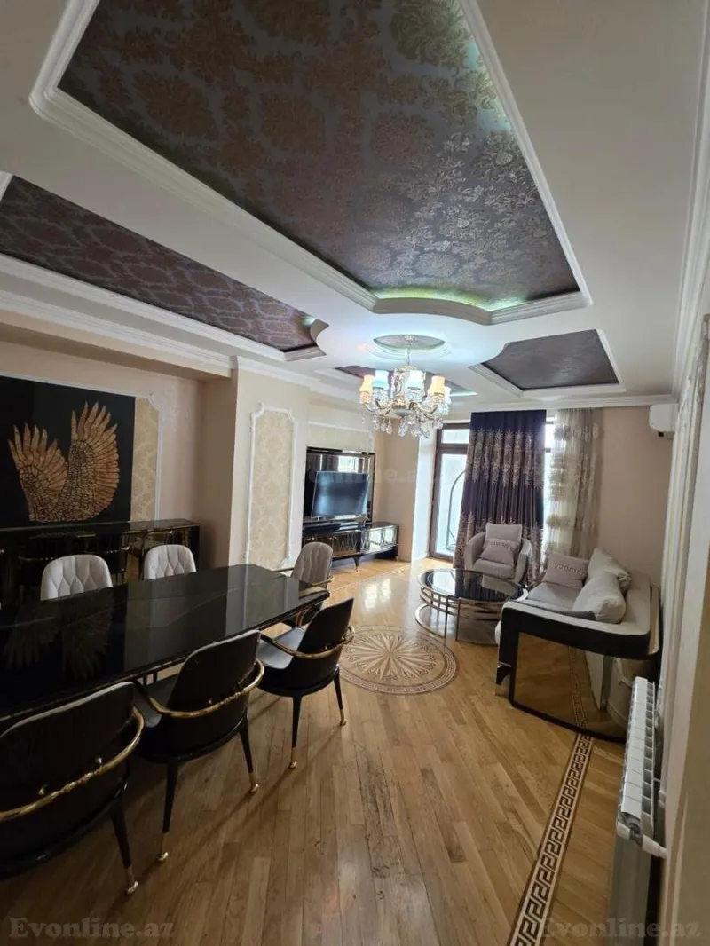 Kirayə verilir 3 otaqlı Mənzil Yeni tikili 170 m² 8 Noyabr m. - şəkil 2