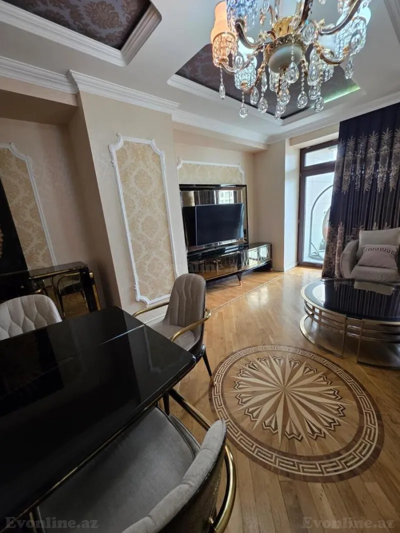 Kirayə verilir 3 otaqlı Mənzil Yeni tikili 170 m² 8 Noyabr m. - şəkil 6