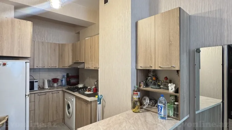 Satılır 2 otaqlı Mənzil Yeni tikili 50 m² Elmlər Akademiyası m. - şəkil 3