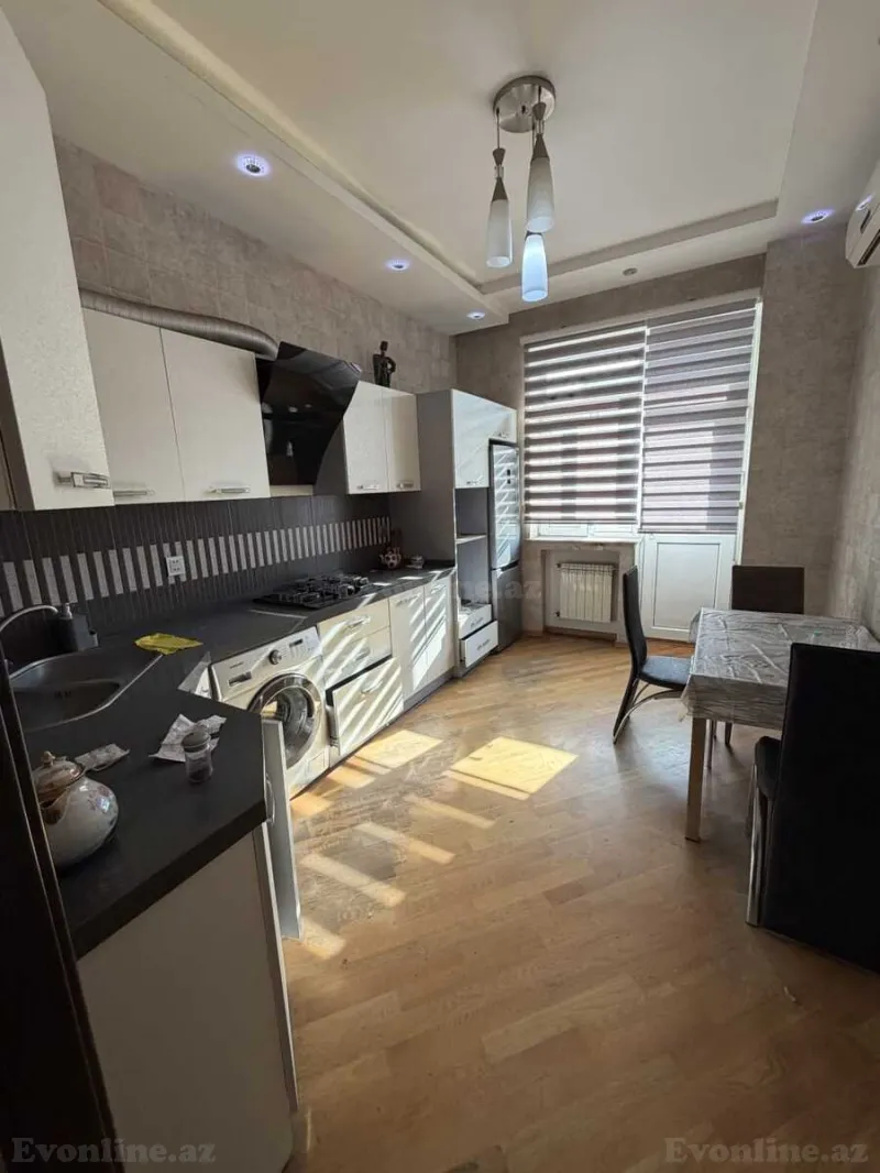 Kirayə verilir 4 otaqlı Mənzil Yeni tikili 135 m² Elmlər Akademiyası m. - şəkil 4