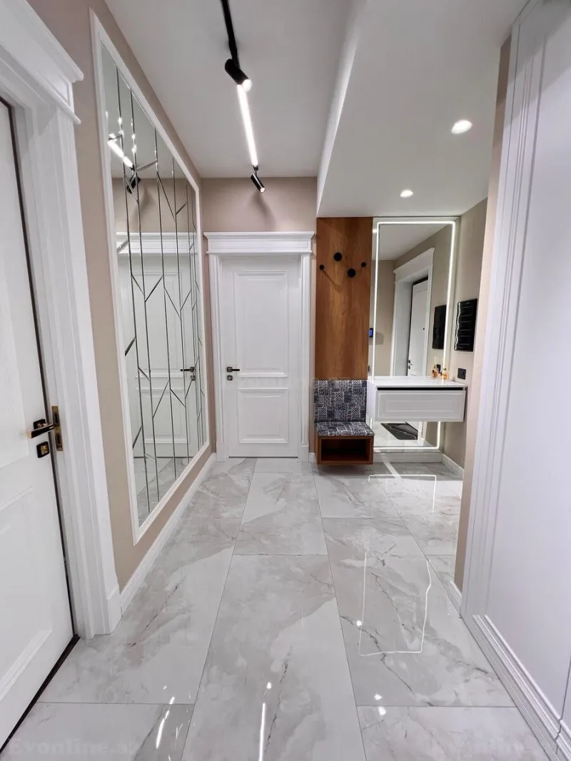 Satılır 3 otaqlı Mənzil Yeni tikili 96 m² Elmlər Akademiyası m. - şəkil 14