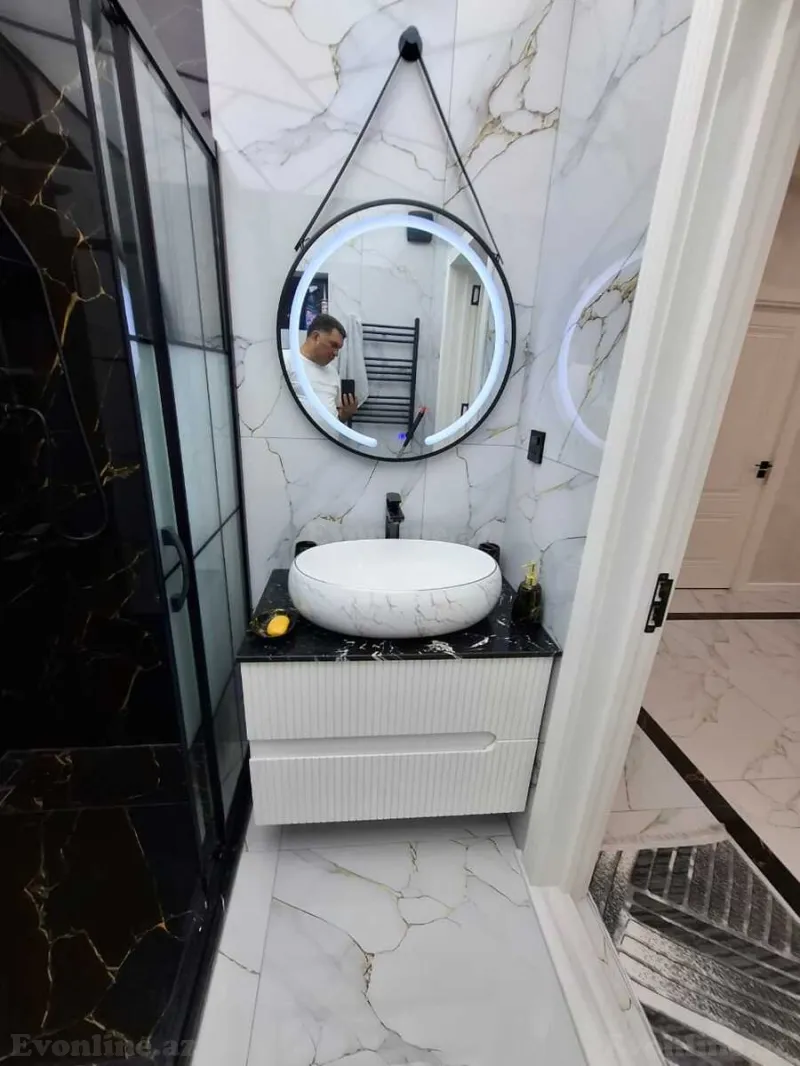 Kirayə verilir 2 otaqlı Mənzil Yeni tikili 95 m² Gənclik m. - şəkil 21