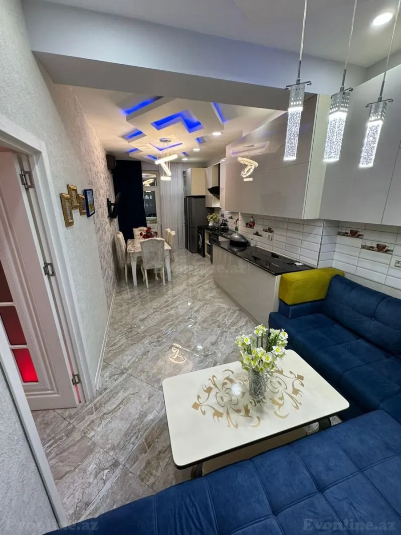 Satılır 2 otaqlı Mənzil Yeni tikili 105 m² Qara Qarayev m. - şəkil 10