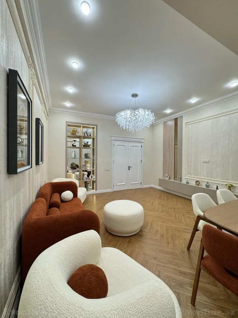 Satılır 3 otaqlı Mənzil Yeni tikili 120 m² Nəriman Nərimanov m. - şəkil 4