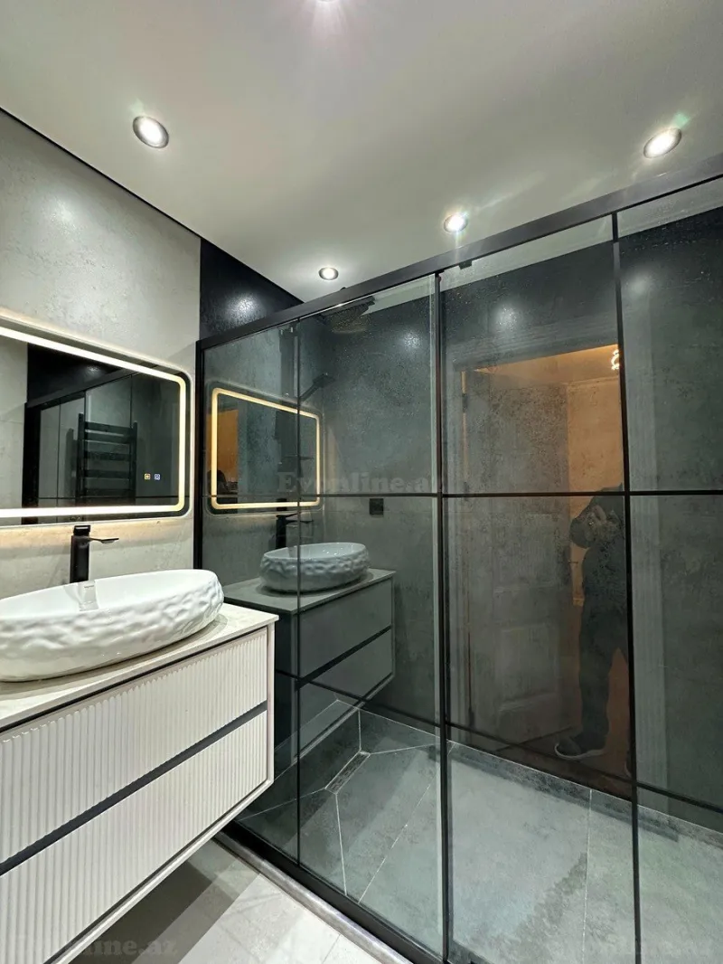 Satılır 2 otaqlı Mənzil Yeni tikili 95 m² Həzi Aslanov m. - şəkil 16