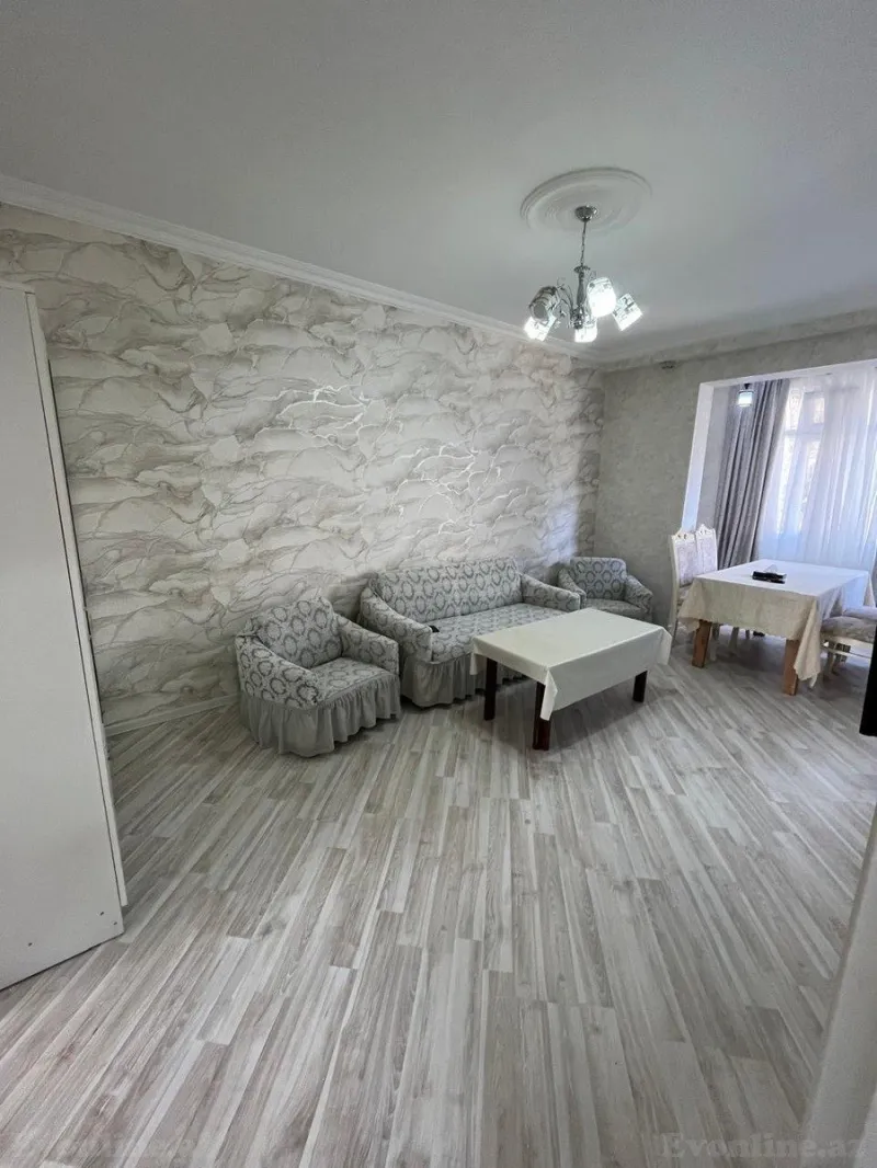 Kirayə verilir 2 otaqlı Mənzil Yeni tikili 50 m² Memar Əcəmi m.