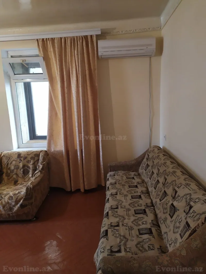 Kirayə verilir 1 otaqlı Mənzil Köhnə tikili 37 m² 8-ci mikrorayon - şəkil 2