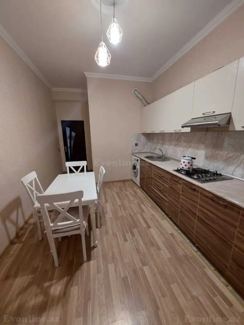 Kirayə verilir 2 otaqlı Mənzil Yeni tikili 65 m² Nəsimi r. - şəkil 2