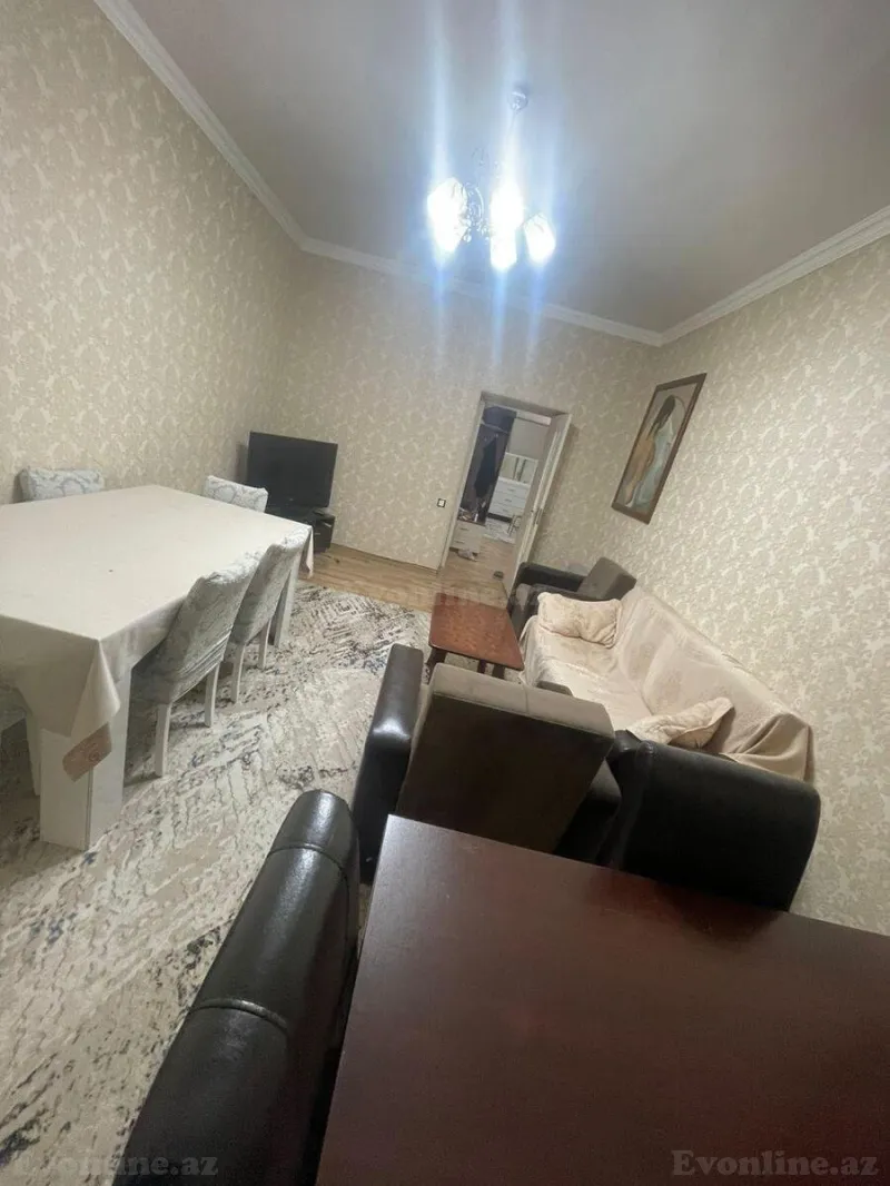 Kirayə verilir 2 otaqlı Mənzil Köhnə tikili 70 m² Xətai r. - şəkil 2