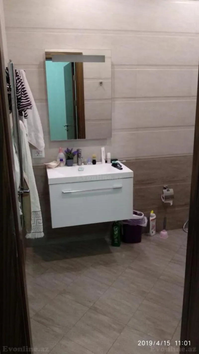 Kirayə verilir 4 otaqlı Mənzil Yeni tikili 180 m² Gənclik m. - şəkil 16
