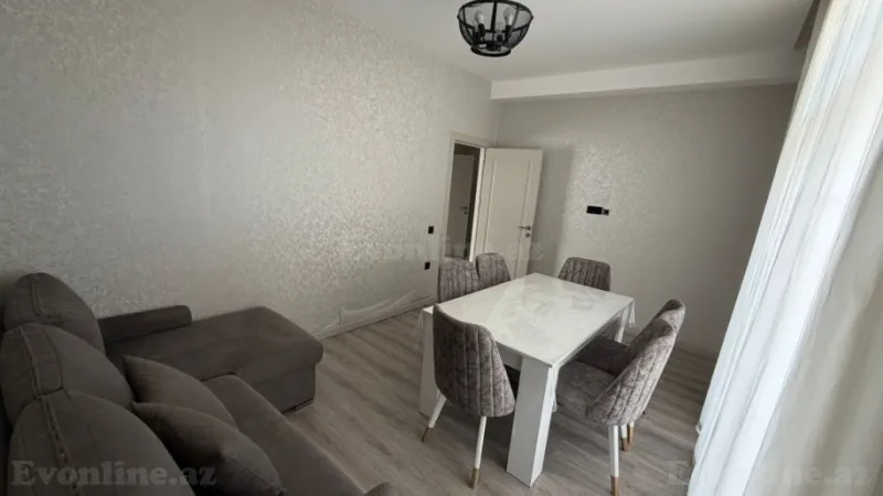 Kirayə verilir 2 otaqlı Mənzil Yeni tikili 55 m² Qara Qarayev m. - şəkil 2