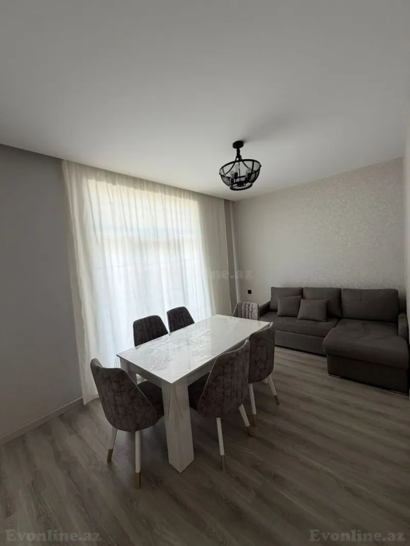 Kirayə verilir 2 otaqlı Mənzil Yeni tikili 55 m² Qara Qarayev m. - şəkil 3