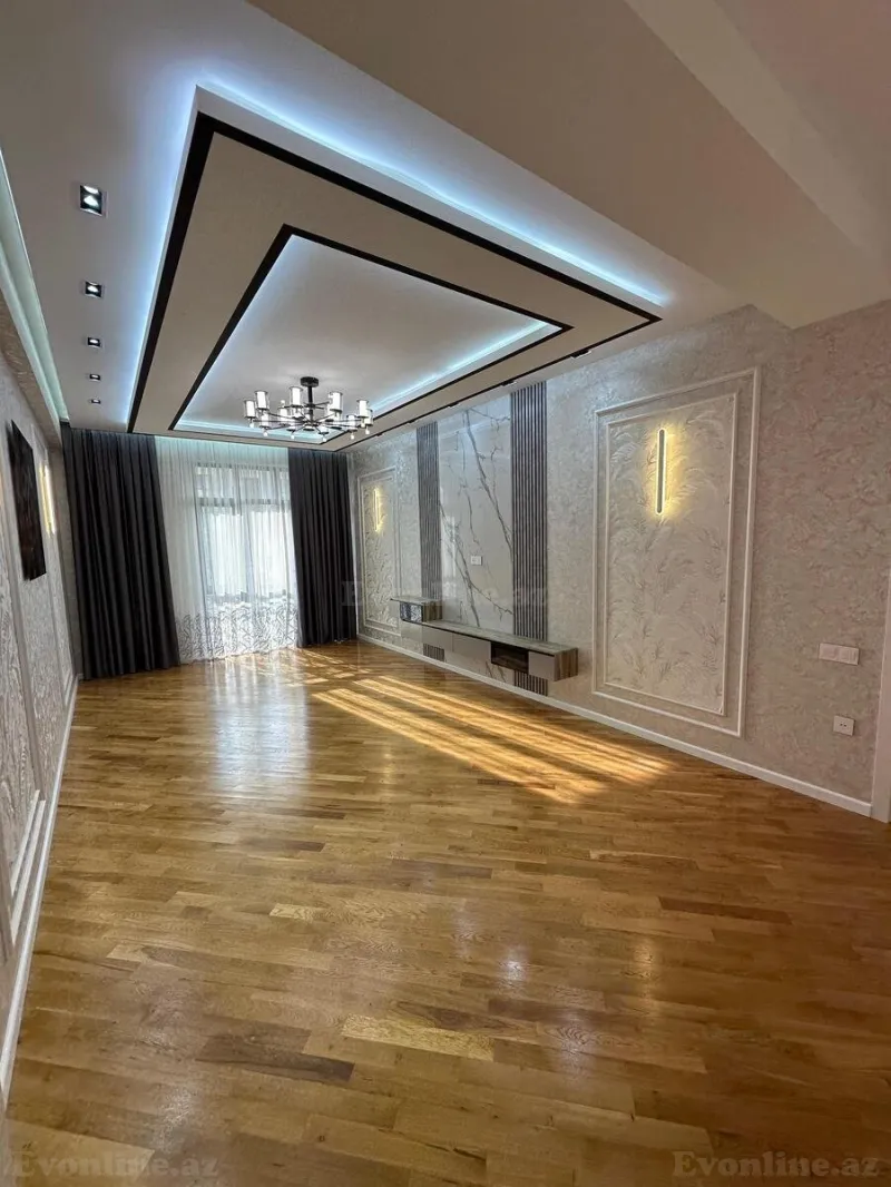 Satılır 3 otaqlı Mənzil Yeni tikili 127 m² Qara Qarayev m. - şəkil 2