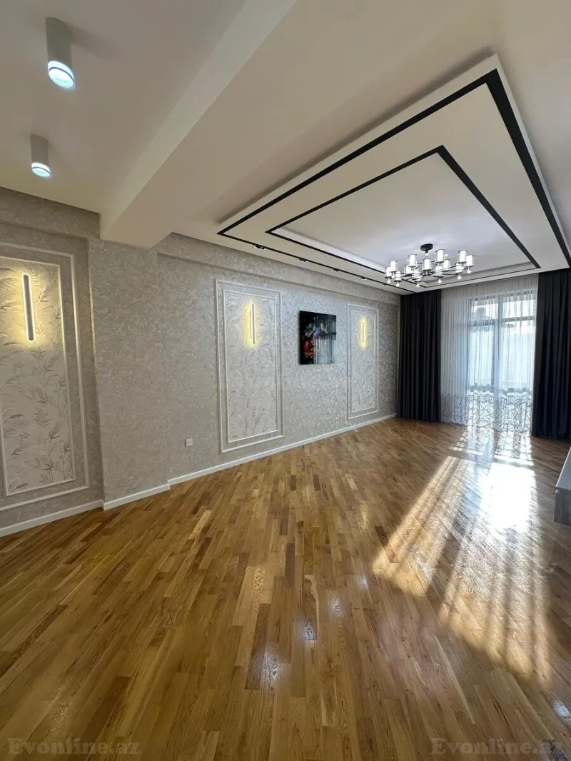 Satılır 3 otaqlı Mənzil Yeni tikili 127 m² Qara Qarayev m. - şəkil 3