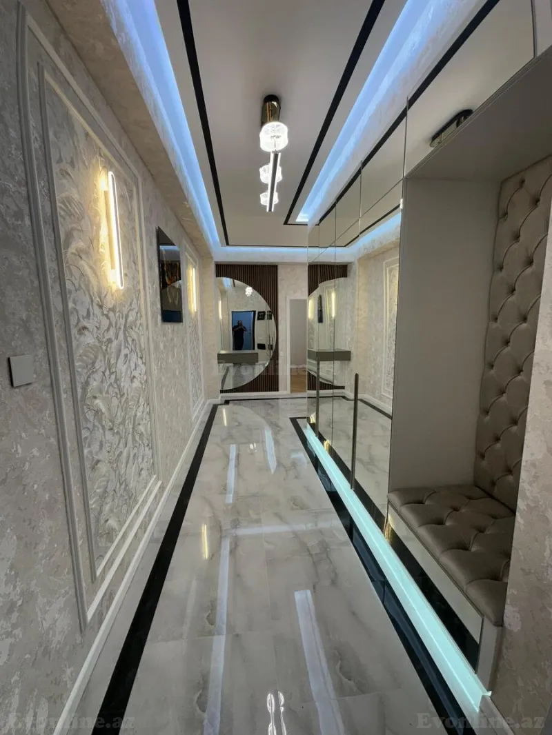 Satılır 3 otaqlı Mənzil Yeni tikili 127 m² Qara Qarayev m. - şəkil 14