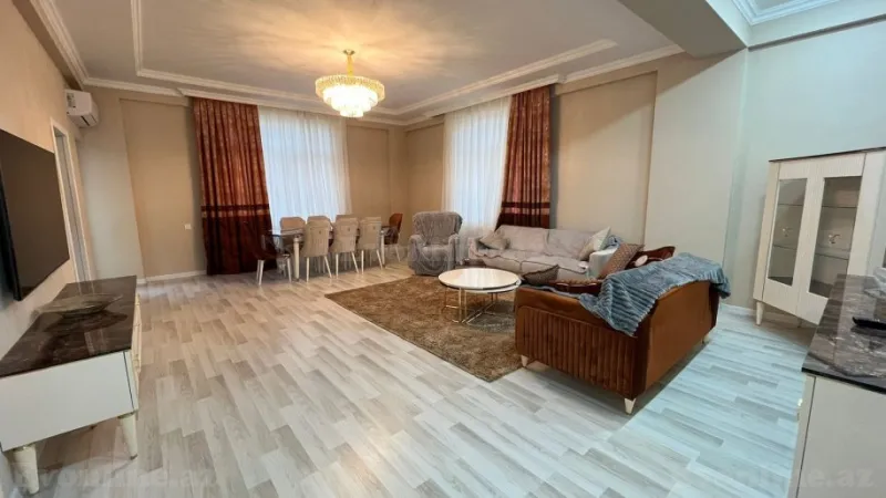 Kirayə verilir 3 otaqlı Mənzil Yeni tikili 135 m² Yasamal - şəkil 4