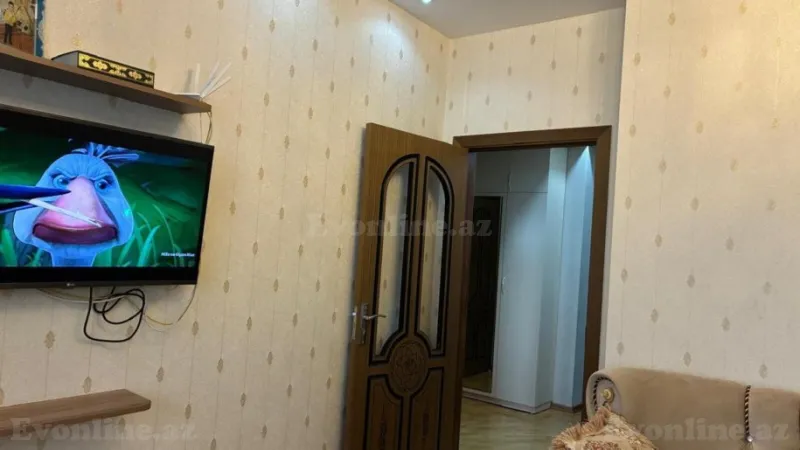 Satılır 2 otaqlı Mənzil Yeni tikili 56 m² Qara Qarayev m. - şəkil 2