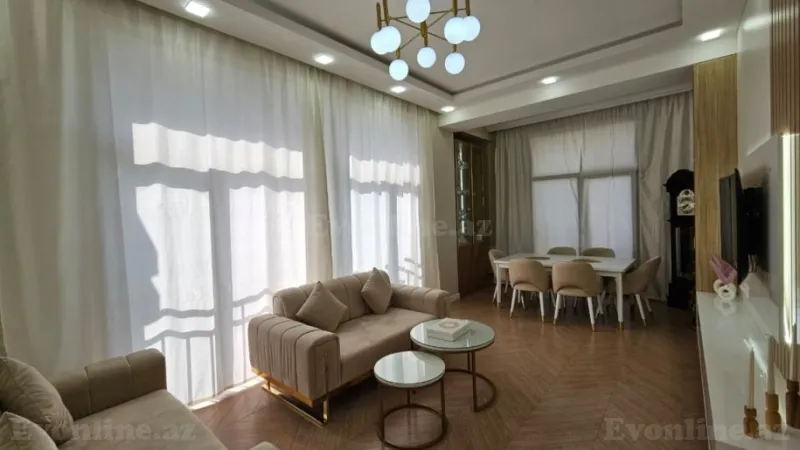 Satılır 4 otaqlı Mənzil Yeni tikili 135 m² Nəriman Nərimanov m. - şəkil 3