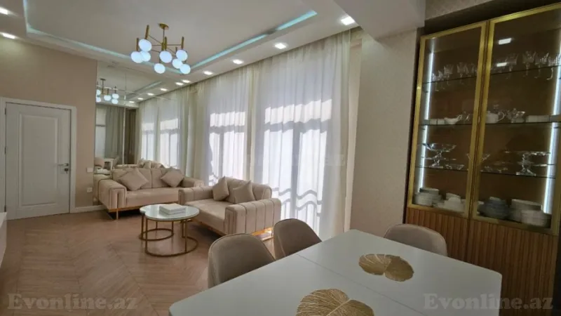 Satılır 4 otaqlı Mənzil Yeni tikili 135 m² Nəriman Nərimanov m. - şəkil 4