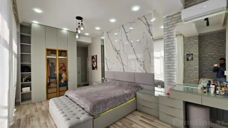 Satılır 4 otaqlı Mənzil Yeni tikili 135 m² Nəriman Nərimanov m. - şəkil 8