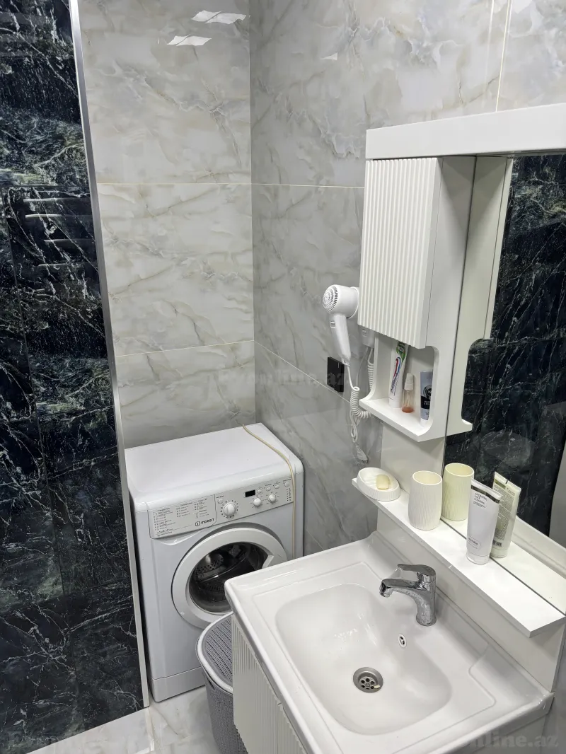 Kirayə verilir 2 otaqlı Mənzil Yeni tikili 65 m² Nərimanov r. - şəkil 6