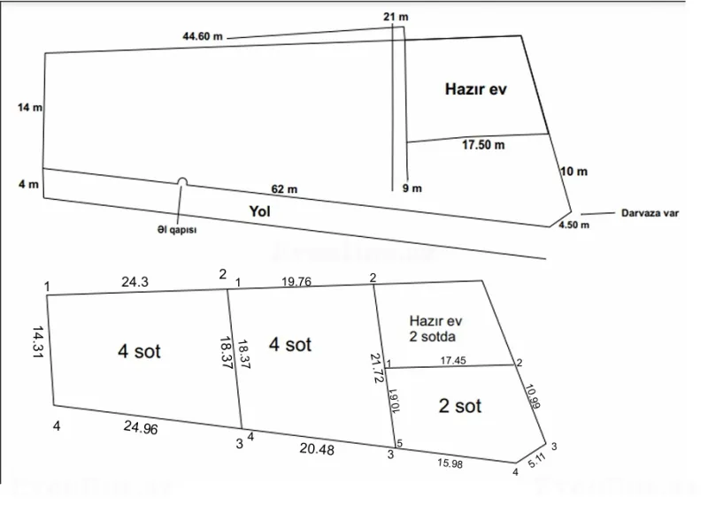 Satılır Torpaq 12 sot Qala - şəkil 26