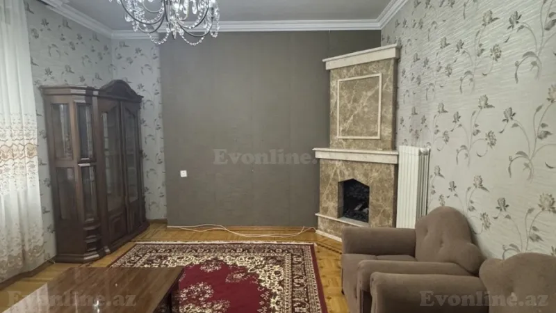 Kirayə verilir 3 otaqlı Mənzil Köhnə tikili 90 m² Nəsimi r. - şəkil 3