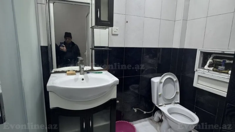 Kirayə verilir 3 otaqlı Mənzil Köhnə tikili 90 m² Nəsimi r. - şəkil 19